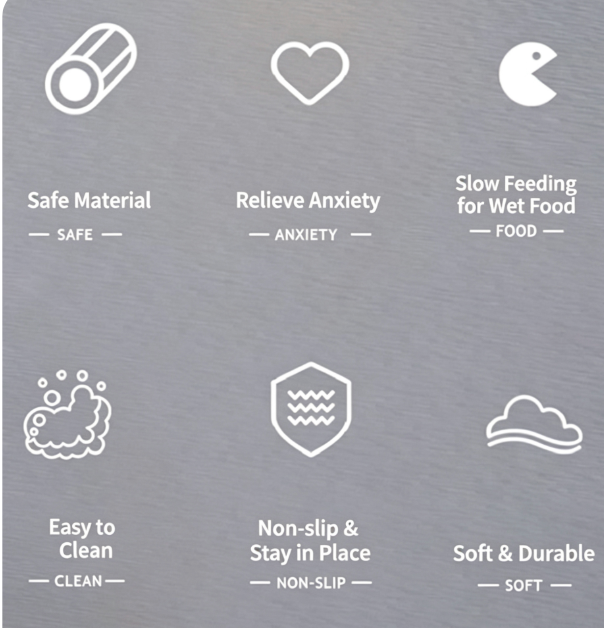 Whale Calming Silicone Lick Mat with Strong Suction Cups - Image 3