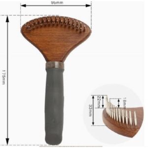 Curved Rake Comb