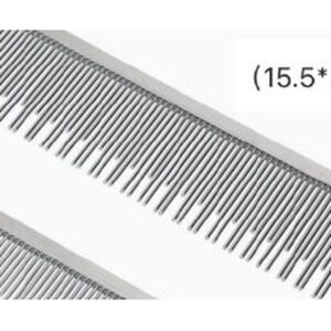 Dual-Length Tooth Steel Comb