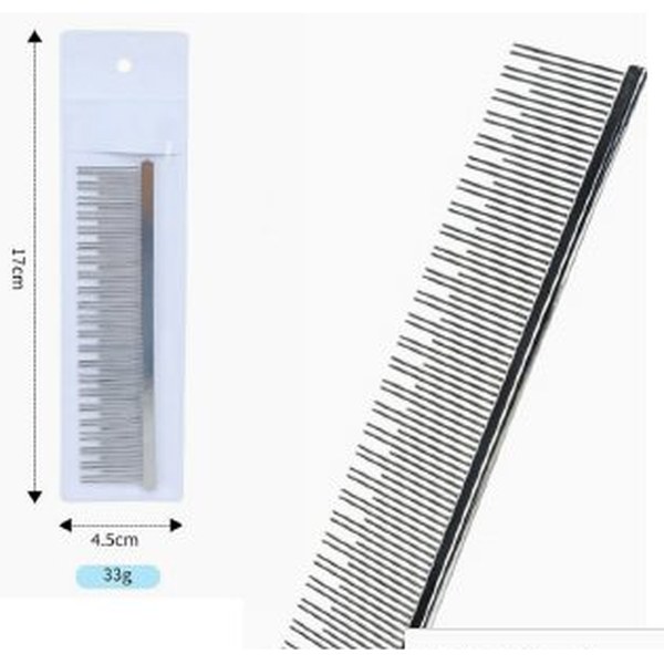 Stainless Steel Grooming Comb