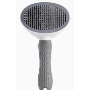 One-Click Self-Cleaning Slicker Brush