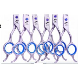 Pet Grooming Scissors Set - Blue