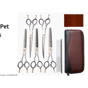 Professional 440C Pet Grooming Scissors