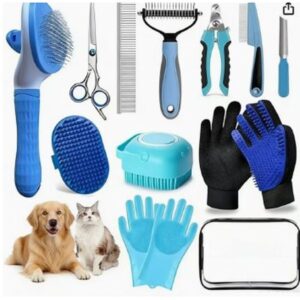 12-Piece Pet Grooming Kit