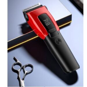 Professional Pet Grooming Clipper - Red & Black