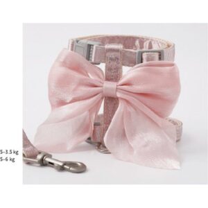 Bow-Knot Cat Harness & Leash Set