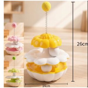 2-Tier Tumbler Cat Track Toy