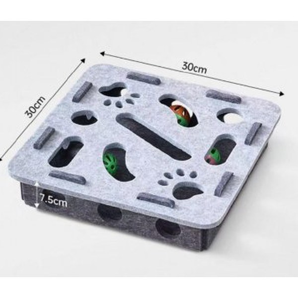 Interactive Cat Puzzle Toy Box