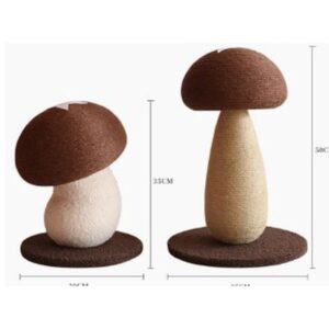 Mushroom Cat Scratching Board