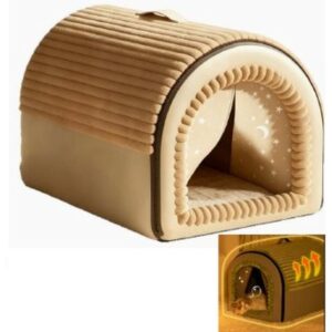 Portable Enclosed Cat House